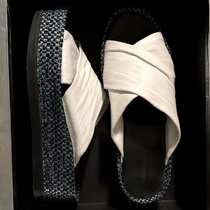 Sigerson Morrison Hana Leather Platforms